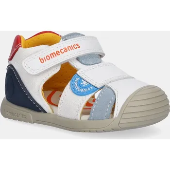 Dívčí sandály Dětské sandály Biomecanics bílá barva, 252127 00X, EUR 18