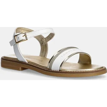 Dívčí sandály Dětské sandály Tommy Hilfiger bílá barva, T4A2-33944 T4A2.33944.35.40 00X, EUR 36