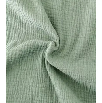 Látka metráž mušelín plenkovina dusty mint | RTex