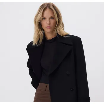 Dámský svetr Reserved - Rolák s kašmírem - černý - 666GJ-99X - 666GJ-99X-L