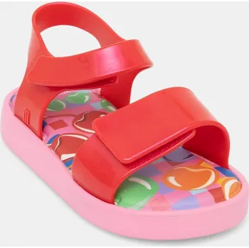 Dívčí obuv Sandály Melissa JUMP PRINT červená barva, M.33663 33X, EUR 27