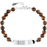 Ocelový náramek tygří oko 43084.3