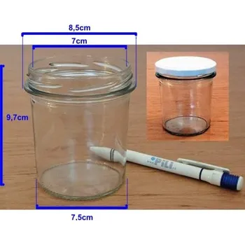 Zavařovací sklenice Sklenice zavařovací 346ml TIRAMISU TO82 Makon