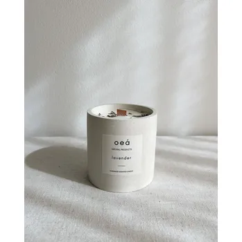 Svíčka Svíčka "LAVENDER" s vůní levandule (240g) Velká