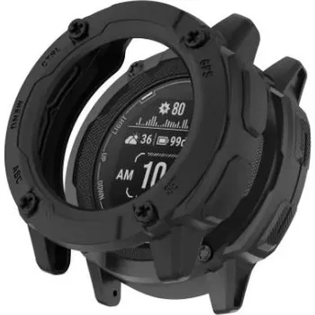 Příslušenství k chytrým hodinkám Silikonový rámeček pro Garmin Instinct 2X - Černý
