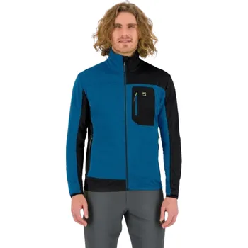 Pánská funkční mikina Karpos Cherz Fleece Velikost: L / Barva: modrá/černá