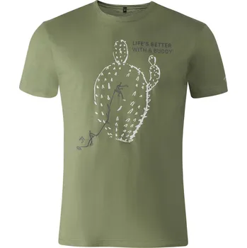 Pánské tričko Direct Alpine pánské lehké bavlněné tričko BOSCO khaki (Triangles) Barva: khaki (Buddy), Velikost: XXXL