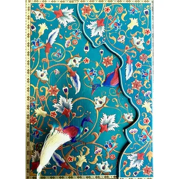 Blok Zápisník Boncahier Tapisserie Rayado Páv