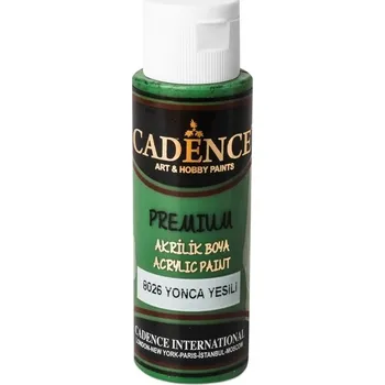 Akrylová barva Cadence Premium, 70 ml - zelená jetelová