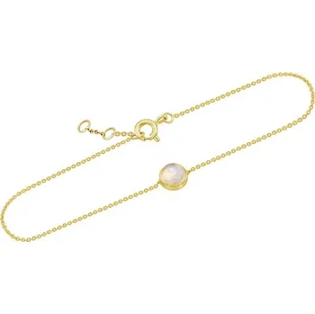 Náramek Zlatý náramek s měsíčním kamenem Tanwen