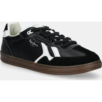 Pánské tenisky Sneakers boty Pepe Jeans BALL CLASS M černá barva, PMS00042 99X, EUR 42