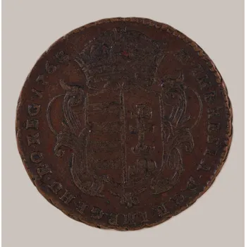 Mincovna Kremnica 1 denár 1763, Marie Terezie, Kremnica