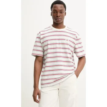 Bavlněné tričko Dickies bílá barva, DK0A4Z8SC481 00X, vel. L