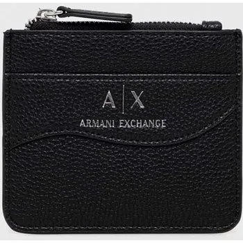 Peněženka Peněženka Armani Exchange černá barva, 948539 CC783 948539.CC783 99X, vel. ONE SIZE