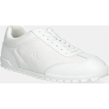 Pánské tenisky Sneakers boty Calvin Klein Jeans LOW PROFILE RUNNER CM YM0YM01191 bílá 00X, EUR 45