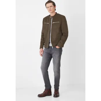 Pánská softshellová bunda Bunda Medicine pánská, zelená barva, přechodná RS25.KUM110 78X, vel. M