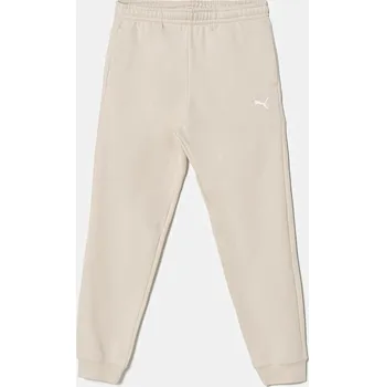 Chlapecké kalhoty Dětské tepláky Puma ESS Sweatpants CL FL 684898 béžová 01X, vel. 116