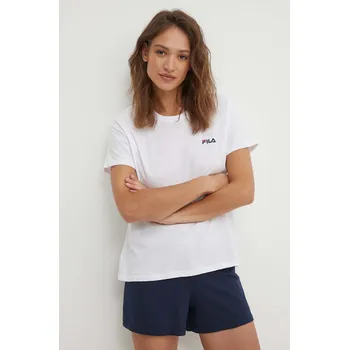 Dámské pyžamo Bavlněné pyžamo Fila FPS4180 bílá 00X, vel. M