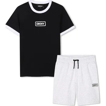 Dětská bavlněná souprava Dkny D62224.114.150 černá 99X, vel. 126