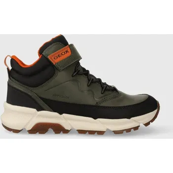 Chlapecká obuv Dětské zimní boty Geox J36LCG.0MEFU.36.41 zelená 87X, EUR 36
