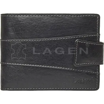 Peněženka Lagen V-98/T RFID pánská&nbsp;kožená peněženka černá