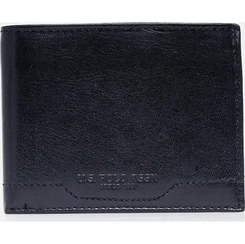 Peněženka Kožená peněženka U.S. Polo Assn. Sti.H Wallet tmavomodrá barva, AIUS82353MHA AIUS82352MHA 59X, vel. ONE SIZE