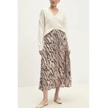 Dámská sukně Sukně Answear.LAB 3245.tms hnědá 88X, vel. M