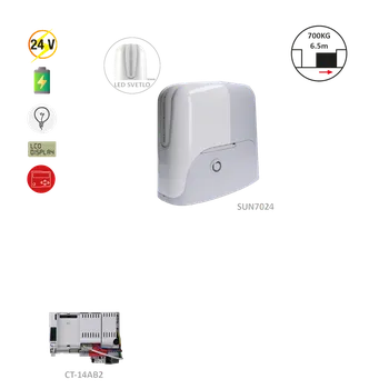 Pohon brány SUN7024 pohon pro posuvnou bránu do 700 kg