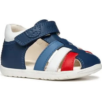 Dívčí obuv Dětské kožené sandály Geox modrá barva B254VA.08554 95X, EUR 21