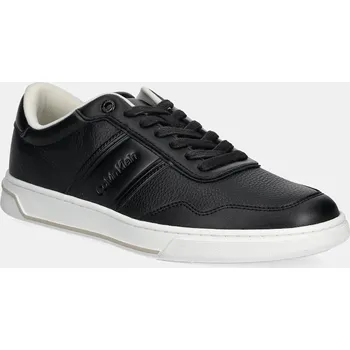 Pánské tenisky Sneakers boty Calvin Klein LOW TOP LACE UP LOGO HM0HM01653 černá 99X, EUR 45