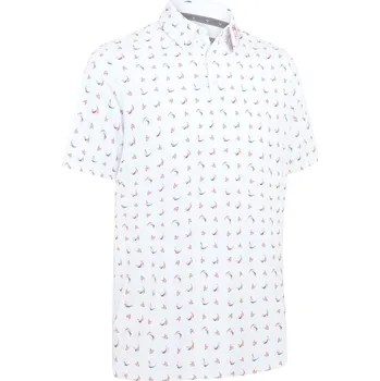 Pánské oblečení Tričko Callaway Bright White 1180009 2X Large