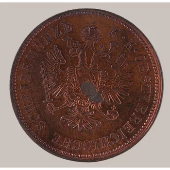 Mincovna Kremnica 4 krejcar 1861 B – František Josef I., Kremnica