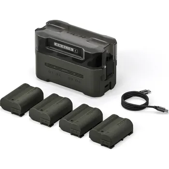 Tilta EN-EL15C Charging Station Battery Kit (4 Batteries) - Green