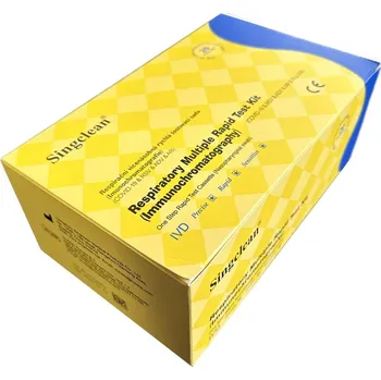 Diagnostický test Test na Covid a dalších 4 běžných virů - 20ks (do nosohltanu pro domácí použití) Značka: Singclean Množství I: 20ks.EXP.03.2027
