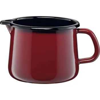 Hrnec RIESS Hrnek s výlevkou 12 cm 1 l, ROSSO