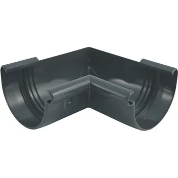 okap Vnitřní roh žlabu okapu RG 125 mm, antracit, plast, Marley 085326