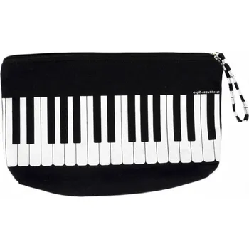 Kosmetická taška agifty Taštička s klaviaturou 2 černá