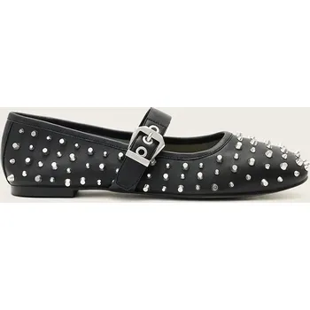 Dámské baleríny Kožené baleríny AllSaints Holly Stud Shoe W040FD černá 99X, EUR 36
