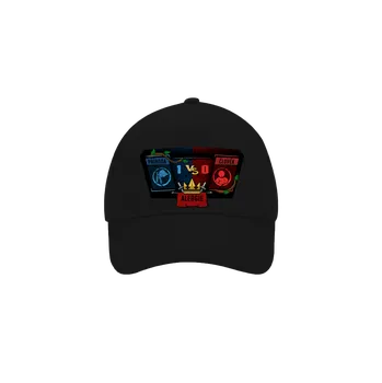 Kšiltovka Bastard Příroda vs. člověk kšiltovka baseballka Black