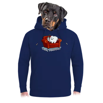 Pánská mikina Bastard Zubní pohodovost unisex mikina premium Navy