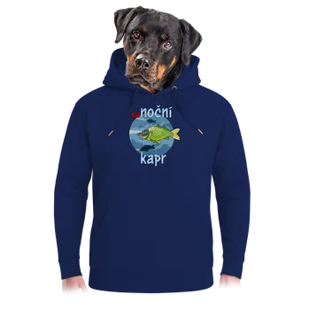 Pánská mikina Bastard Vánoční kapr unisex mikina premium Navy