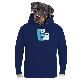 Pánská mikina Bastard Lednice unisex mikina premium Navy