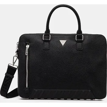 Taška na notebook Guess TORINO černá barva, HMTOLG P5447 HMTOLG.P5447 99X, vel. ONE SIZE