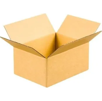 Obalový materiál Kartonová krabice klopová 130x100x80 mm 3VVL B 320g/m2 hnědá - paleta 6800 ks