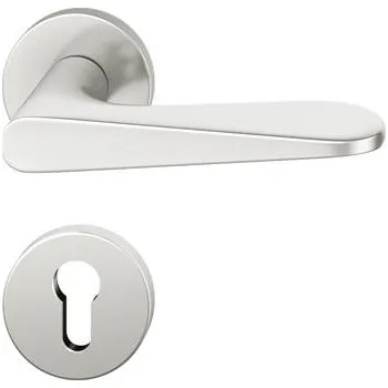 Stavební výplň FSB dveřní kování 12 1144 ASL, klika-klika, rozeta, PZ, stříbrný elox