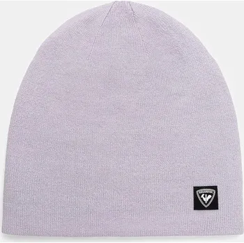Čepice Oboustranná čepice Rossignol fialová barva, RLOMH02 04X, vel. ONE SIZE