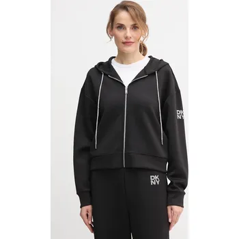 Dámská mikina Mikina Dkny KNIT JACKET P5ME7CNY černá 99X, vel. M