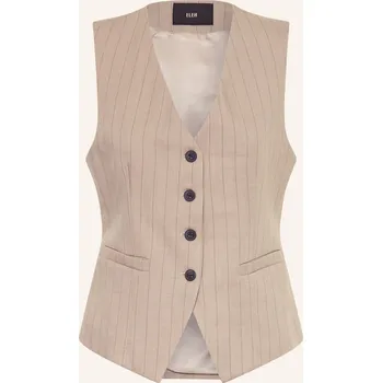 Dámská vesta Eleh Dámské Sako Bez Rukávů, béžová / tmavě šedá, 36