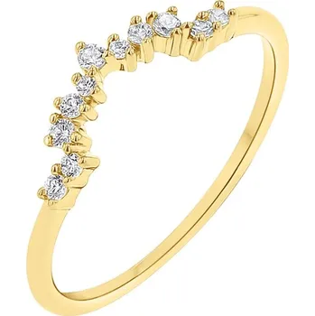 Prsten Vykrojený prsten s round lab-grown diamanty Callum