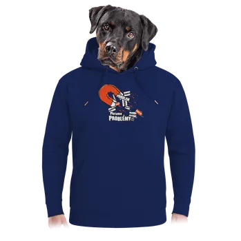 Pánská mikina Bastard Magnet na problémy unisex mikina premium Navy